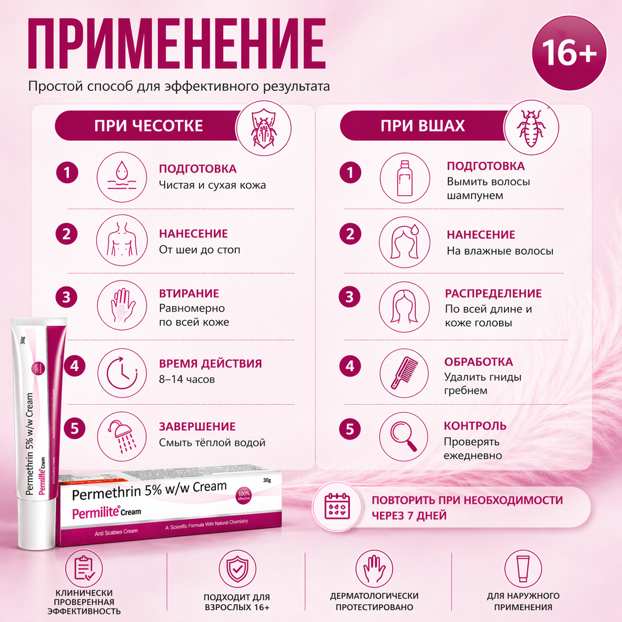 Пермилайт крем, 30 г