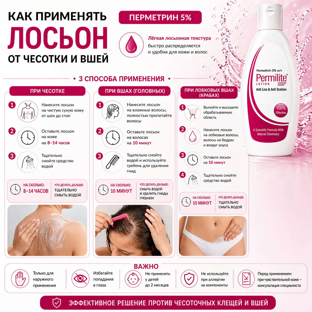 Пермилайт лосьон, 100 мл
